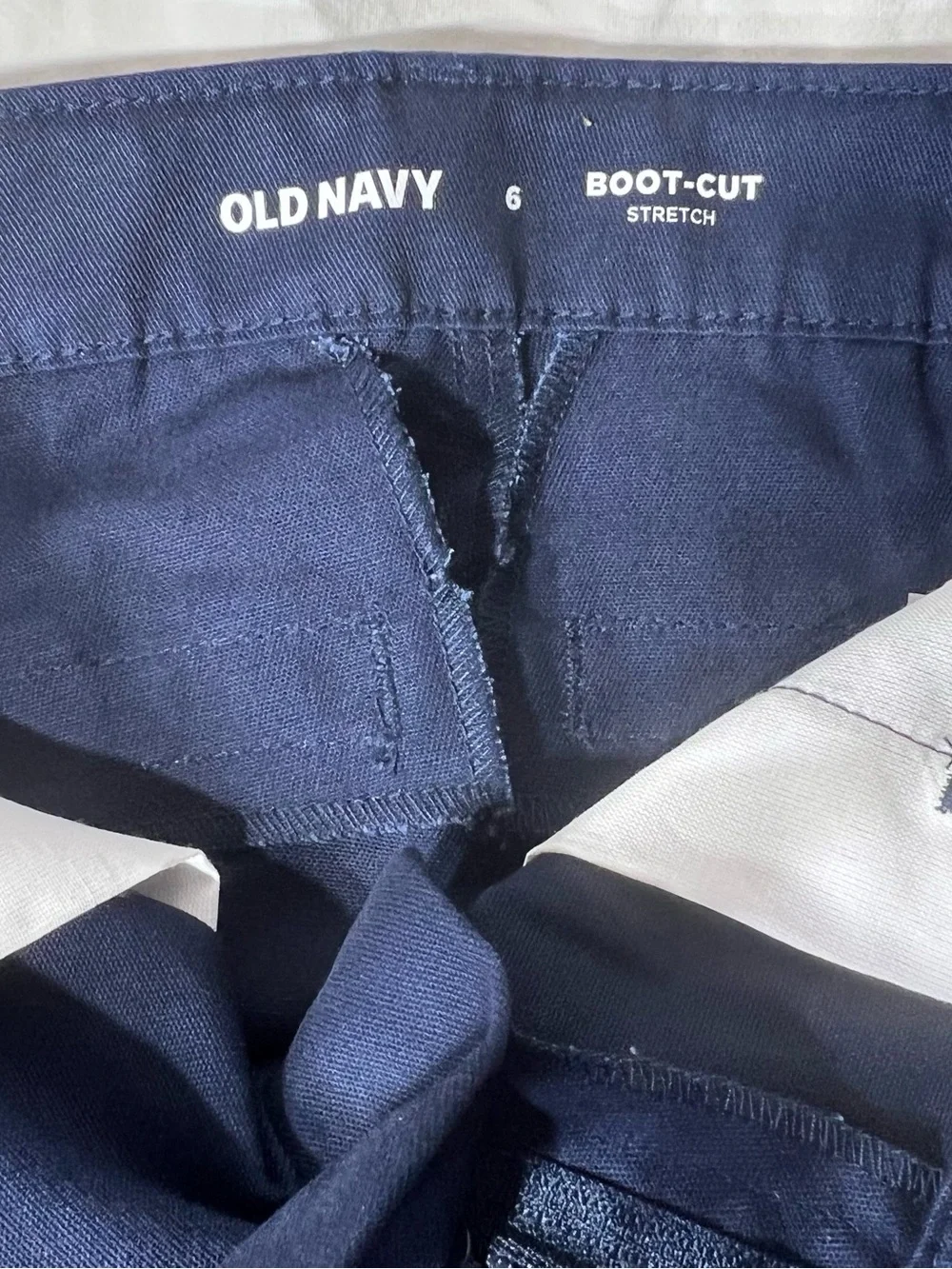 New School Uniform Old Navy Boot Cut Pants size 6 Boys